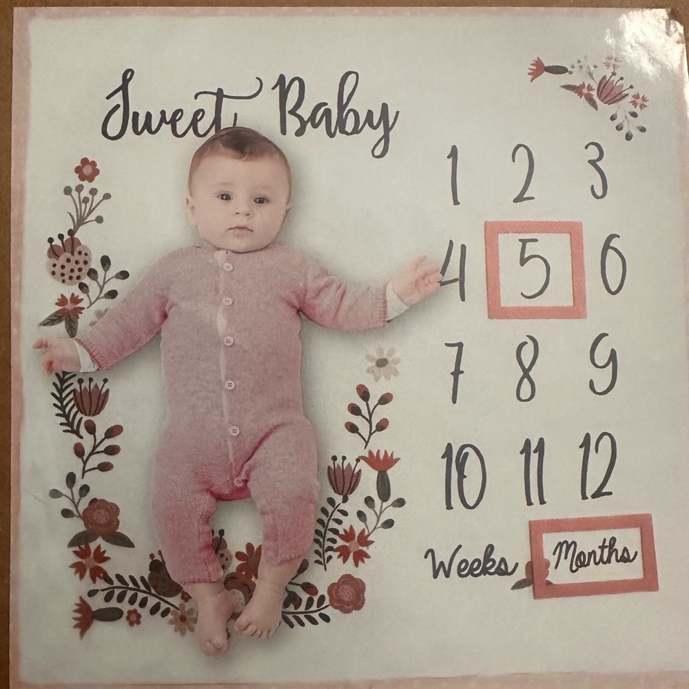 Baby Essentials Milestone Blanket Set - Picture 2 of 3